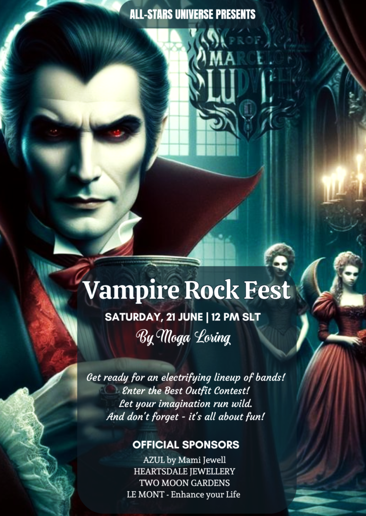 Vampire Rock Fest Themed Event & Contest